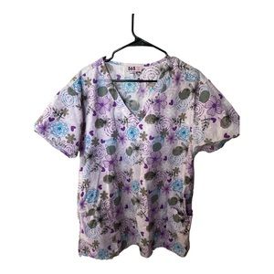 365 work & wear scrub top in XL